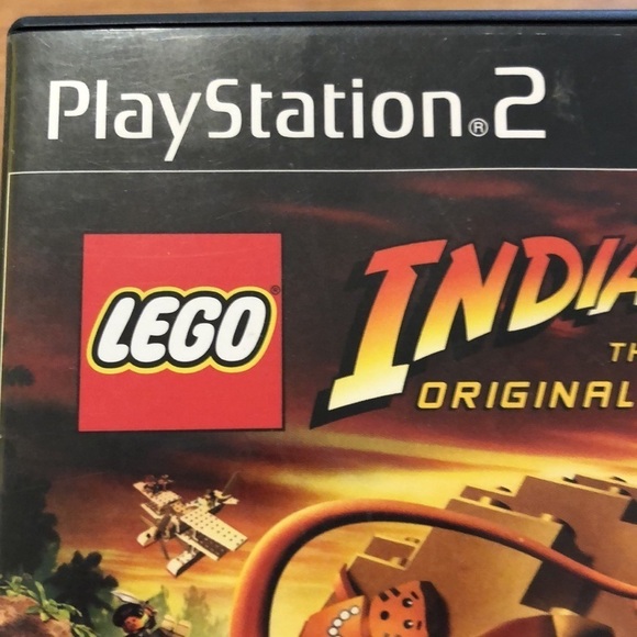 Sony PlayStation 2 Lego Indiana Jones: The Original Adventure game disc, booklet - Picture 10 of 11